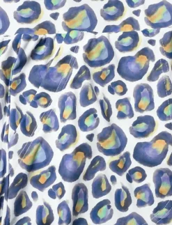 Printed dull Pull-on Skort 45 cm - Skorts