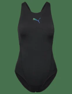 PUMA SWIM WOMEN RACEBACK SWIMSUIT 1P - Baddräkter