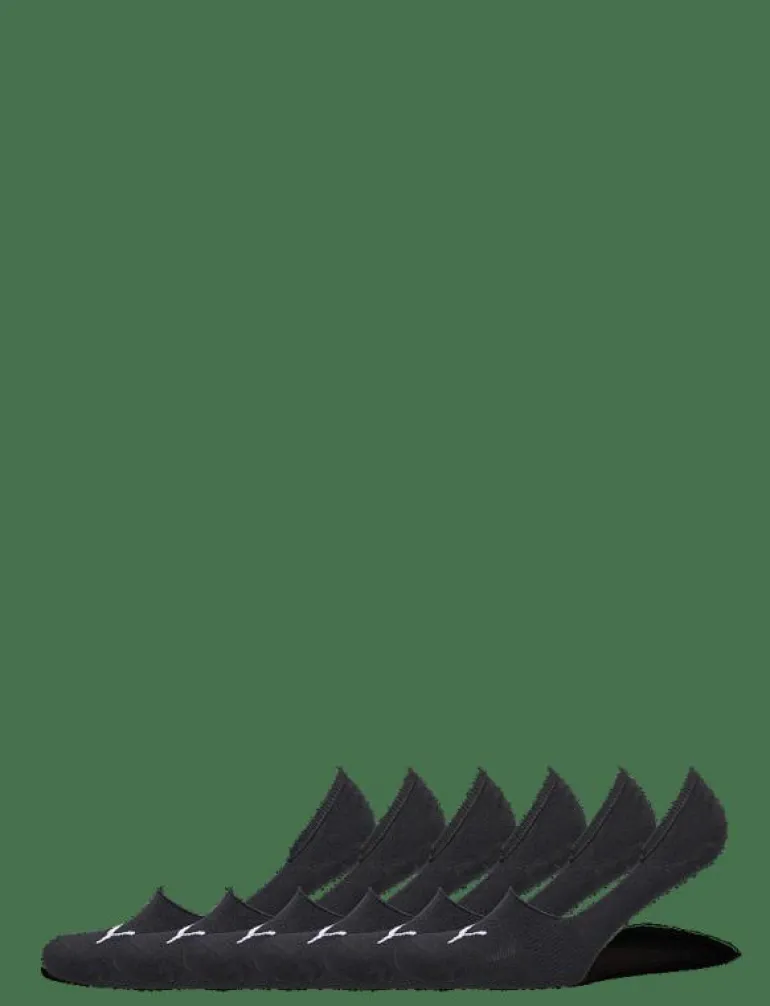 PUMA UNISEX FOOTIE 6P ECOM - Strumpor