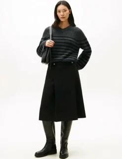 PUNTO GB KNEE SKIRT - Midi kjolar