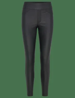 Push-Up Coated Slim Trousers - Stuprörsbyxor