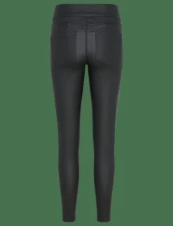 Push-Up Coated Slim Trousers - Stuprörsbyxor
