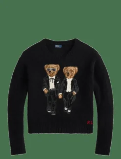 Ralph & Ricky Bear Crewneck Sweater - Stickat