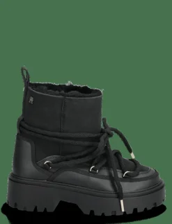 REAL SHEARLING LACEUP SNOWBOOT - Varmfodrade skor