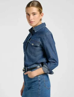 REGULAR WESTERN SHIRT - Jeansskjortor