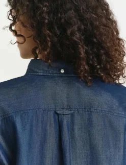 REL INDIGO SHIRT - Jeansskjortor