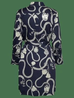 REL SAILING PRINT SHIRT DRESS - Skjortklänningar