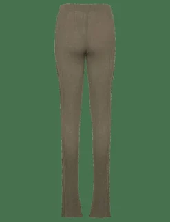 Ribbed Knitted Tights - Leggings & Tights