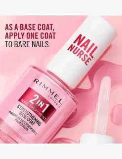 RIMMEL Nail Care Nail nurse 2 in 1 - Naglar