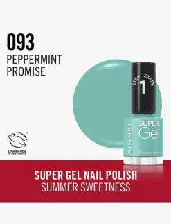 RIMMEL Super Gel Nail Polish 093 Peppermint promise - Naglar