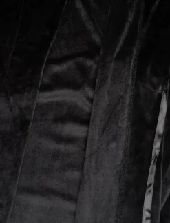 ROBE SHORT VELOURS QUILT - Morgonrock