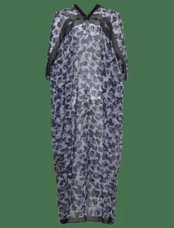 Rodebjer Agave Violet Ditsy - Maxiklänningar