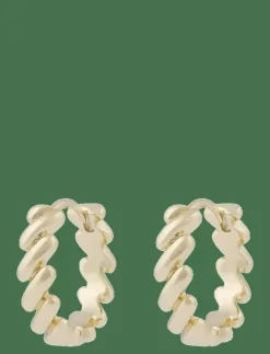 Row twist ring ear plain g - Onesize - Hoops