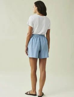 Ruby Linen Blend Shorts - Casual shorts