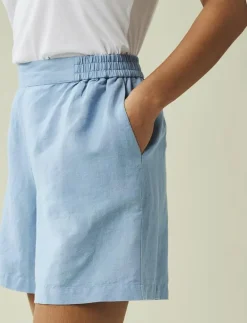 Ruby Linen Blend Shorts - Casual shorts