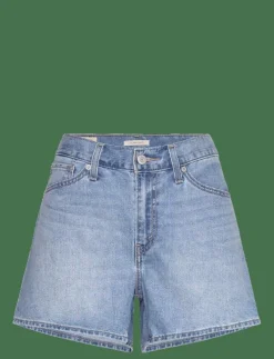 80S MOM SHORT COOL WISE OWL - Jeansshorts