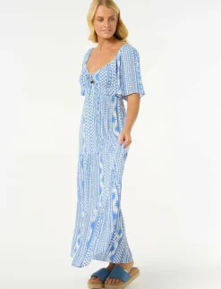 SAN CARLOS S/S MAXI DRESS - Klänningar