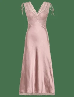 Satin camisole dress - Spetsklänningar