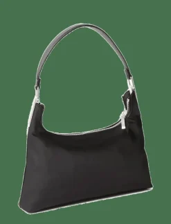 SATIN NYLON SMALL SHOULDER BAG - Axelremsväskor