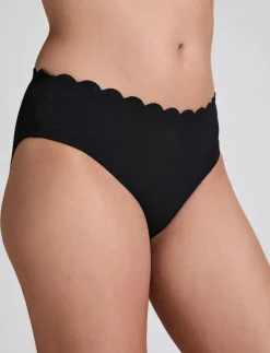 SCALLOP RIO MIDI - Bikinitrosor med hög midja