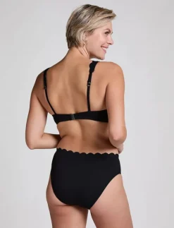 SCALLOP RIO MIDI - Bikinitrosor med hög midja