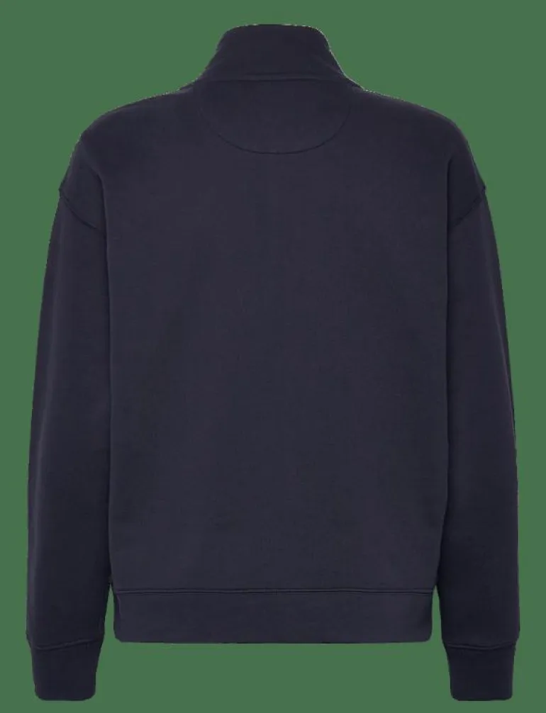 SCRIPT HALF ZIP SWEAT - Sweatshirts