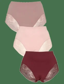 Seamless maxi w lace 3-pack - Seamless trosa