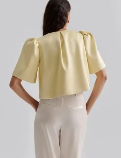 Serena short sleeve wrap blouse - Kortärmade blusar