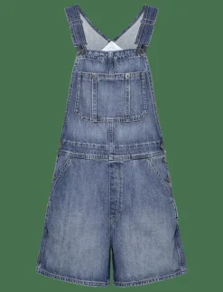 Short Dungaree Wmn - Hängselbyxor