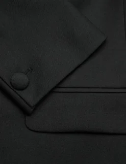 SHORT PLEATED BLAZER - Enkelknäppta kavajer