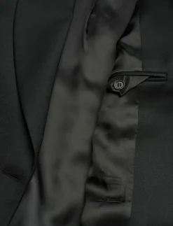 SHORT PLEATED BLAZER - Enkelknäppta kavajer