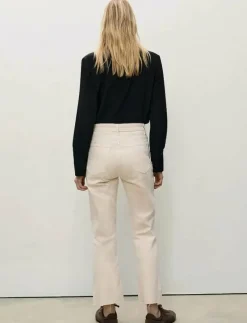 Sienna flared cropped jeans - Utsvängda jeans