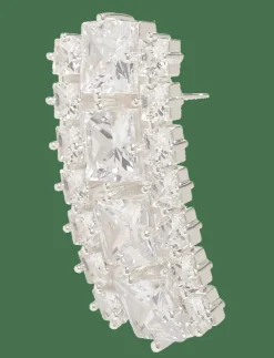 Sky crystal earring gold - Hängande örhängen