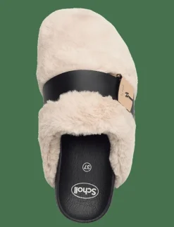 SL ALBERTA SUEDE OFF WHITE - Platta mules