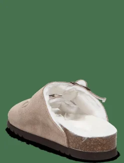 SL JOSEPHINE SUEDE DARK BEIGE - Sandaler