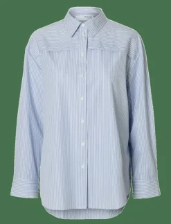 SLFALLISON OVERSIZE LS SHIRT B - Långärmade