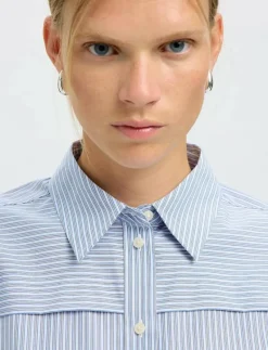 SLFALLISON OVERSIZE LS SHIRT B - Långärmade