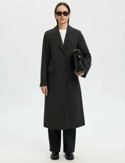 SLFALLY WOOL BLEND COAT #S - Ullkappor