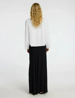 SLFDAHLIA LS BRODERI SHIRT NOOS - Långärmade