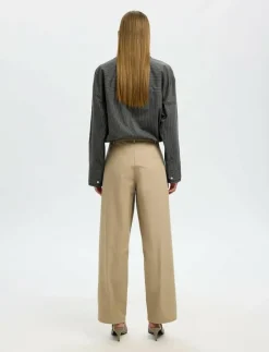 SLFDAN LS OVERSIZED SHIRT EX - Långärmade