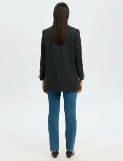 SLFELIN WOOL BLEND BLAZER NOOS - Dubbelknäppta kavajer