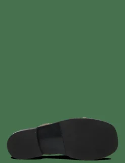 SLFSARA PADDED SUEDE SLIDER - Sandaler