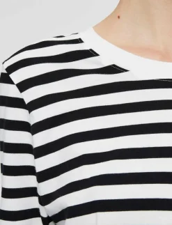 SLFSTANDARD LS TEE STR NOOS - Långärmade toppar