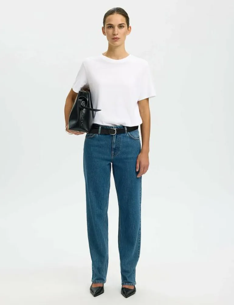 SLWMYESSENTIAL SS O-NECK TEE NOOS - T-shirts