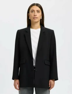 SLWRITA LS RELAXED BLAZER FD NOOS - Enkelknäppta kavajer