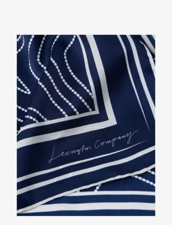 Small Starfish Printed Silk Scarf - Sjalar