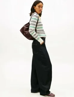 SOFT LEATHER SHOULDER BAG - Handväskor