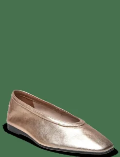 SOFT METAL LTHR BALLERINA NO BOW - Ballerinas