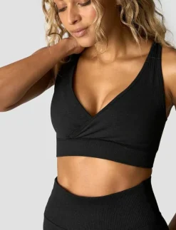 Soft Seamless Adjustable Sports Bra - Sport BH:ar