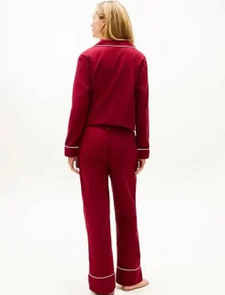 SOLID FLANNEL PANTS - Nederdelar